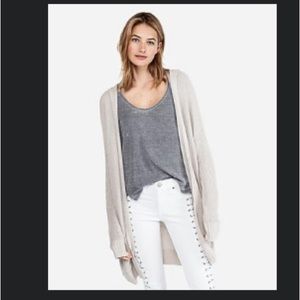 Express hooded cardigan